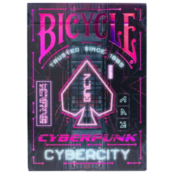 Joc de masă Bicycle Cyberpunk  8+/ Carti de joc photo 1