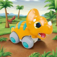 Mașină Hola Toys E7968D 6944167102877 / / Gray Orange photo 5