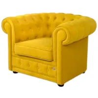 Fotoliu Confort N-10 Brown Yellow