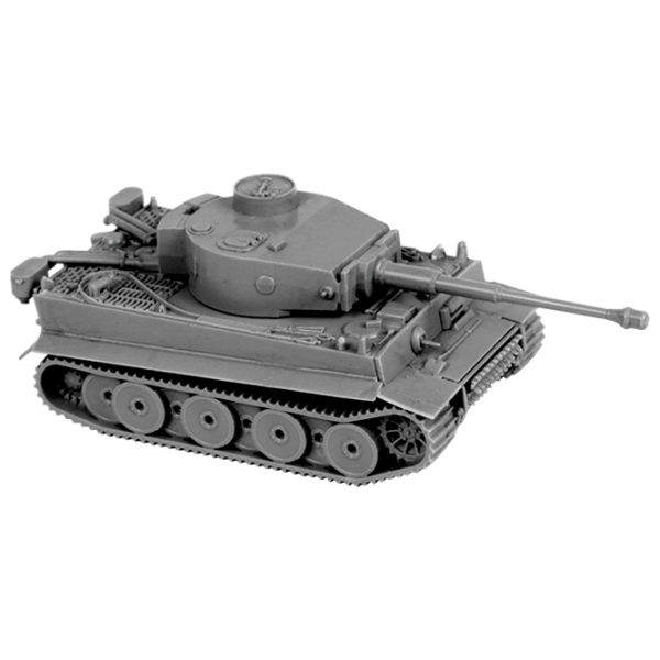 Боевой Танк Zvezda Tiger 4600327062567  / / Серый photo 1 Боевой Танк Zvezda Tiger 4600327062567  / / Серый photo 1