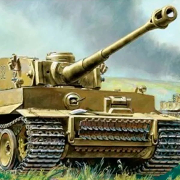 Боевой Танк Zvezda Tiger 4600327062567  / / Серый photo 7 Боевой Танк Zvezda Tiger 4600327062567  / / Серый photo 7