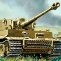 Боевой Танк Zvezda Tiger 4600327062567 / / Серый photo 7