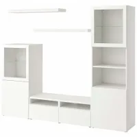 Гостиная Ikea Besta/Lack Модульная / White