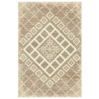 Ковер Covoare Ungheni Soho Бежевый / Фризе