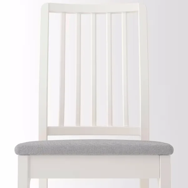 Кухонный стул Ikea Ekedalen/Orrsta Ткань/ Белый Серый photo 4 Кухонный стул Ikea Ekedalen/Orrsta Ткань/ Белый Серый photo 4