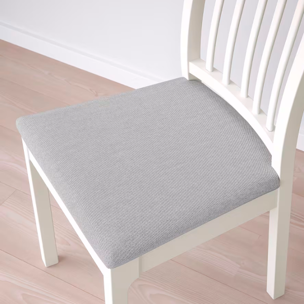 Кухонный стул Ikea Ekedalen/Orrsta Ткань/ Белый Серый photo 5 Кухонный стул Ikea Ekedalen/Orrsta Ткань/ Белый Серый photo 5