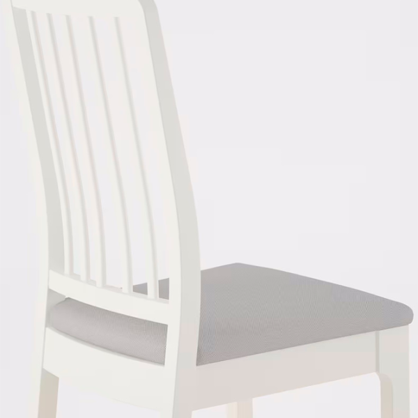 Кухонный стул Ikea Ekedalen/Orrsta Ткань/ Белый Серый photo 6 Кухонный стул Ikea Ekedalen/Orrsta Ткань/ Белый Серый photo 6