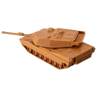 Боевой Танк Zvezda Abrams A1M1 4600327074058 / / Коричневый photo 2