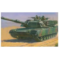 Боевой Танк Zvezda Abrams A1M1 4600327074058 / / Коричневый photo 7