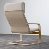 Кресло Ikea Pello/Holmby Beige Бежевый photo 3