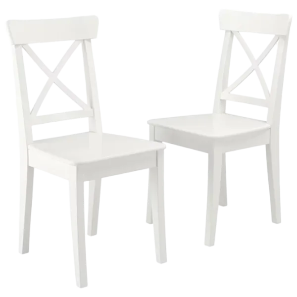 Кухонный стул Ikea Ingolf Массив/ Белый  photo 1