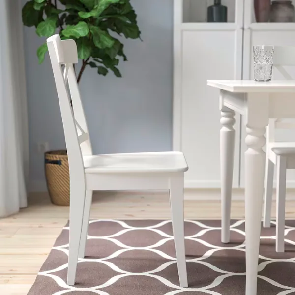 Кухонный стул Ikea Ingolf Массив/ Белый  photo 6