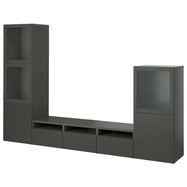 Living Ikea Besta/Lappviken/Sindvik Modulară / Dark grey photo 1 Living Ikea Besta/Lappviken/Sindvik Modulară / Dark grey photo 1