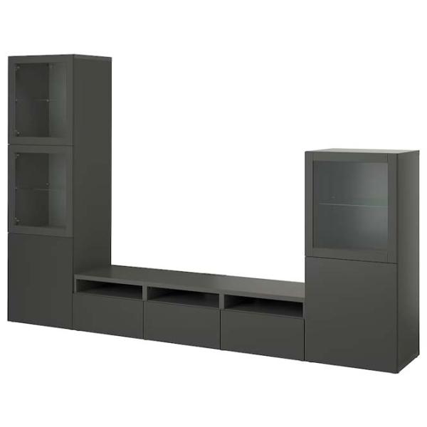 Living Ikea Besta/Lappviken/Sindvik Modulară / Dark grey photo 1 Living Ikea Besta/Lappviken/Sindvik Modulară / Dark grey photo 1