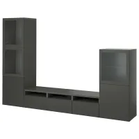 Гостиная Ikea Besta/Lappviken/Sindvik Модульная / Dark grey