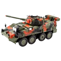 Боевой Танк ChiToys Battle 000013008178  / 2.4 ГГц / Черный Разноцветный