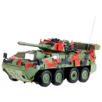 Tanc de luptă ChiToys Battle 000013008178 / 2.4 GHz / Black Multicolor photo 5
