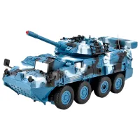 Tanc de luptă ChiToys Battle 000013008178 / 2.4 GHz / Black Multicolor photo 6