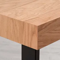 Masă de bucătărie extensibilă Ikea Tarsele MDF/ Brown photo 3