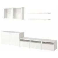 Гостиная Ikea Besta/Lack Модульная / White