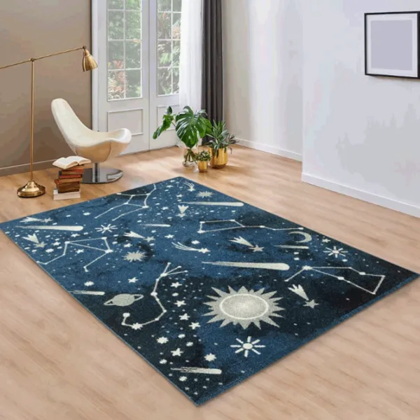 Ковер Covoare Ungheni Delta Kids Синий / Полипропилен photo 2 Ковер Covoare Ungheni Delta Kids Синий / Полипропилен photo 2