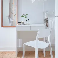 Scaun de bucătărie Ikea Janinge Plastic/ White photo 3