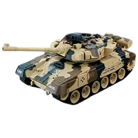 Боевой Танк Richi Tichi 69052 8600008269052  / 2.4 ГГц / Черный Разноцветный