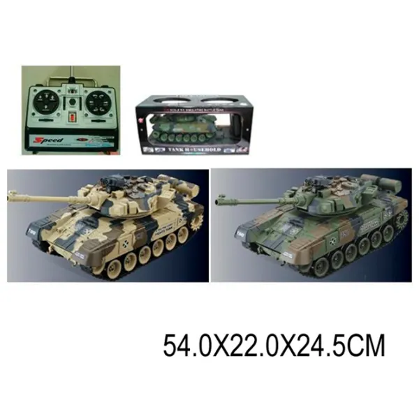 Tanc de luptă Richi Tichi 69052 8600008269052  / 2.4 GHz / Black Multicolor photo 6