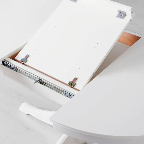 Кухонный стол раскладной Ikea Ingatorp ДСП/ Белый photo 4