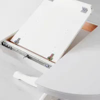 Masă de bucătărie extensibilă Ikea Ingatorp PAL/ White photo 4