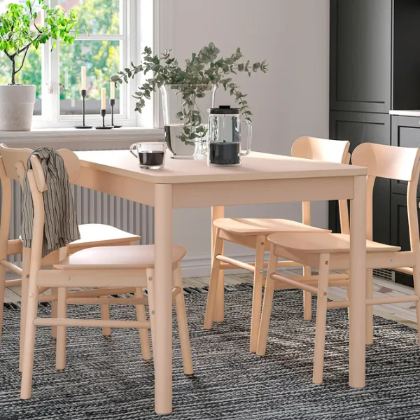 Masă de bucătărie extensibilă Ikea Ronninge PAL/ Brown photo 2 Masă de bucătărie extensibilă Ikea Ronninge PAL/ Brown photo 2