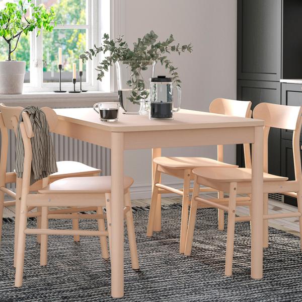 Masă de bucătărie extensibilă Ikea Ronninge PAL/ Brown photo 2 Masă de bucătărie extensibilă Ikea Ronninge PAL/ Brown photo 2