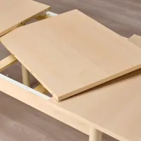 Кухонный стол раскладной Ikea Ronninge ДСП/ Коричневый photo 4