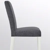 Scaun de bucătărie Ikea Bergmund/Gunnared Stofă/ Gray White photo 4