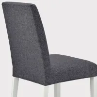 Scaun de bucătărie Ikea Bergmund/Gunnared Stofă/ Gray White photo 5