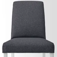 Scaun de bucătărie Ikea Bergmund/Gunnared Stofă/ Gray White photo 6