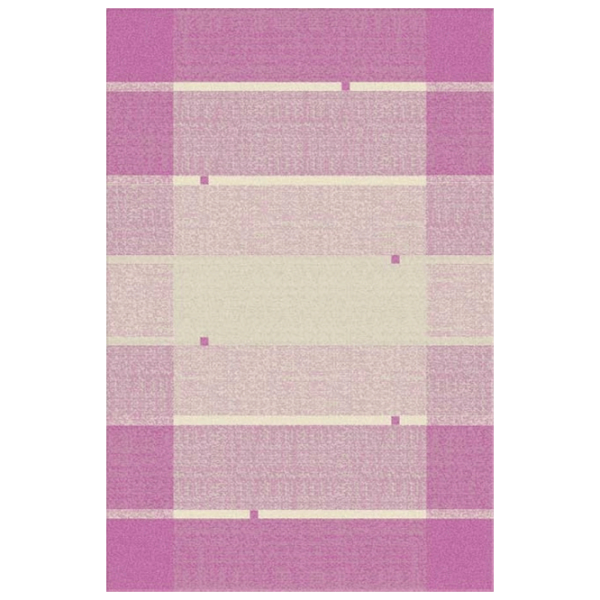 Ковер Covoare Ungheni Delta 24 Розовый / Полипропилен photo 1