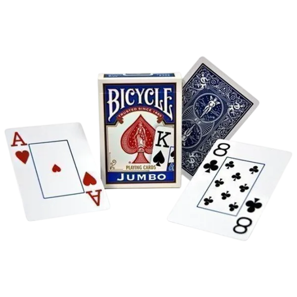 Настольная игра Bicycle Rider Back International Jumbo Index 8+/ Игральные карты photo 1 Настольная игра Bicycle Rider Back International Jumbo Index 8+/ Игральные карты photo 1