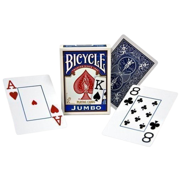 Настольная игра Bicycle Rider Back International Jumbo Index 8+/ Игральные карты photo 1 Настольная игра Bicycle Rider Back International Jumbo Index 8+/ Игральные карты photo 1