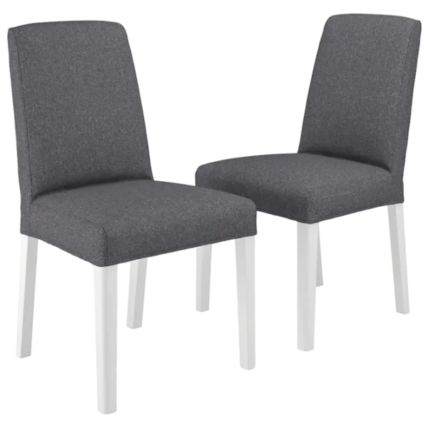 Кухонный стул Ikea Bergmund/Gunnared Ткань/ Серый White photo 1