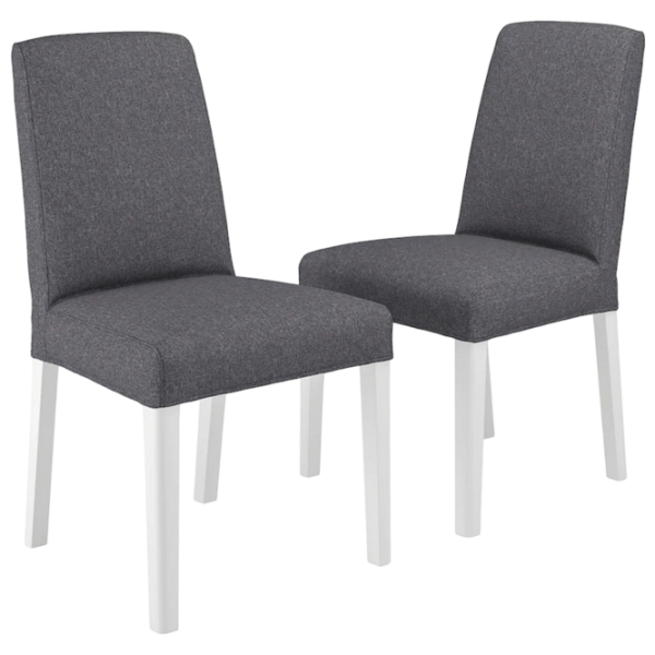 Кухонный стул Ikea Bergmund/Gunnared Ткань/ Серый White photo 1