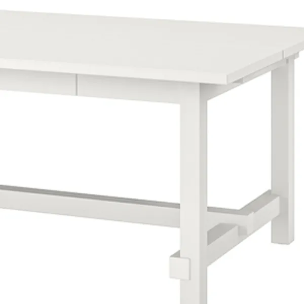 Masă de bucătărie fixă Ikea Nordviken PAL/ White photo 4