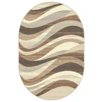 Covor Covoare Ungheni Soho Beige Brown / Frize