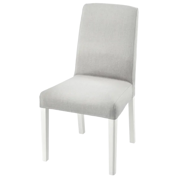 Scaun de bucătărie Ikea Bergmund/Orrsta Stofă/ Gray White photo 1 Scaun de bucătărie Ikea Bergmund/Orrsta Stofă/ Gray White photo 1