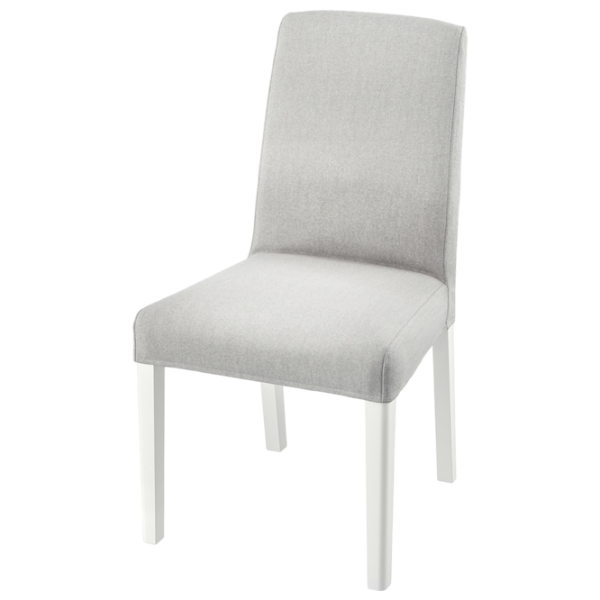 Scaun de bucătărie Ikea Bergmund/Orrsta Stofă/ Gray White photo 1 Scaun de bucătărie Ikea Bergmund/Orrsta Stofă/ Gray White photo 1