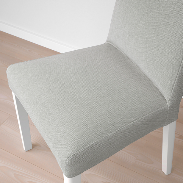 Scaun de bucătărie Ikea Bergmund/Orrsta Stofă/ Gray White photo 4 Scaun de bucătărie Ikea Bergmund/Orrsta Stofă/ Gray White photo 4