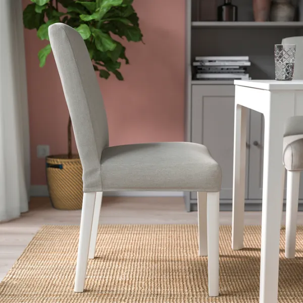 Scaun de bucătărie Ikea Bergmund/Orrsta Stofă/ Gray White photo 7 Scaun de bucătărie Ikea Bergmund/Orrsta Stofă/ Gray White photo 7