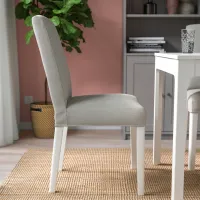 Scaun de bucătărie Ikea Bergmund/Orrsta Stofă/ Gray White photo 7