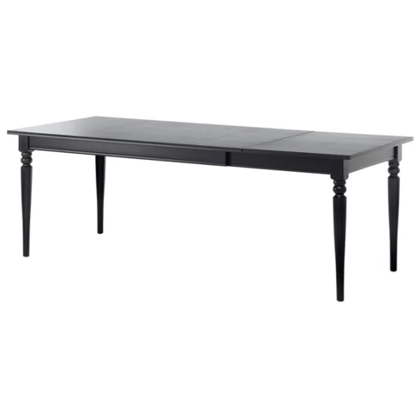 Masă de bucătărie extensibilă Ikea Ingatorp PAL/ Black photo 5
