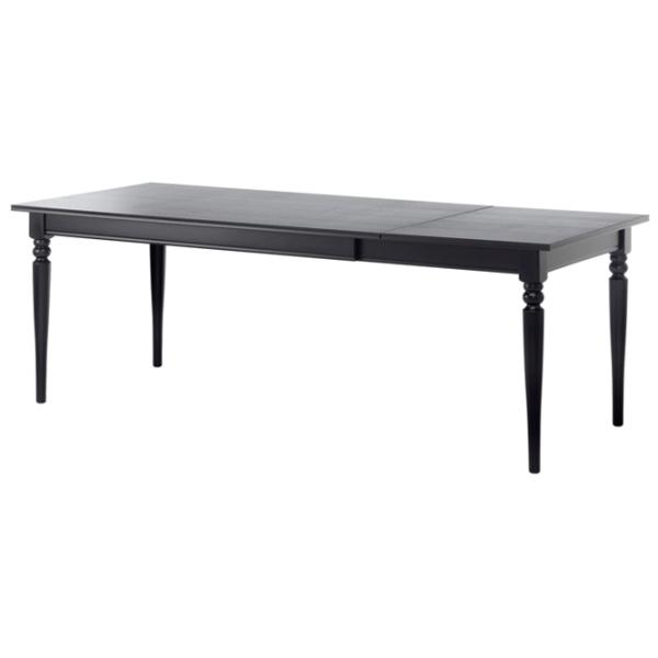 Masă de bucătărie extensibilă Ikea Ingatorp PAL/ Black photo 5